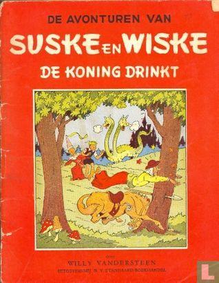 Suske en Wiske - De koning drinkt - 1955, Livres, BD, Envoi