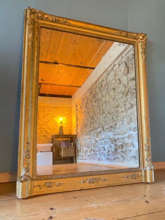 Spiegel - Hout - Frankrijk 19e eeuw, Antiek en Kunst, Antiek | Overige Antiek
