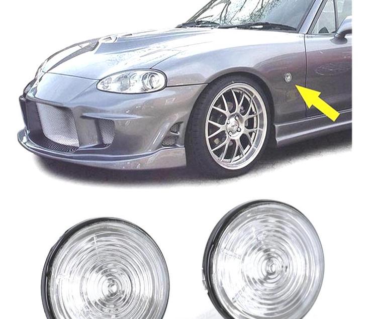 CLIGNOTANTS LATÉRAUX MAZDA MX5 NA NB NBFL 90-05 BLANC, Auto-onderdelen, Verlichting, Verzenden
