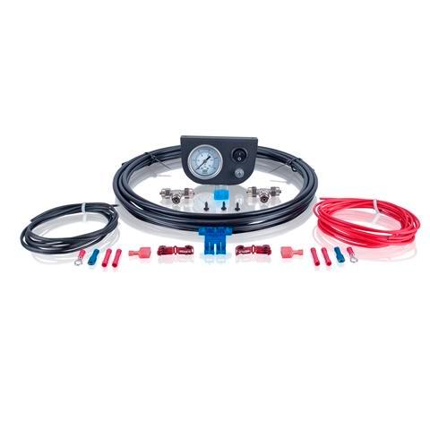 Manometer set Ø 40 mm enkel | Hulpluchtvering Universeel Mat, Auto-onderdelen, Ophanging en Onderstel, Universele onderdelen, Verzenden