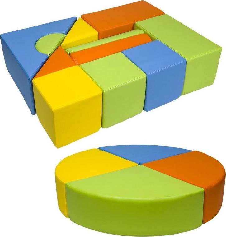 Schuim blokken - Foam blokken - 15 stuks, Kinderen en Baby's, Speelgoed | Educatief en Creatief, Nieuw, Ophalen of Verzenden