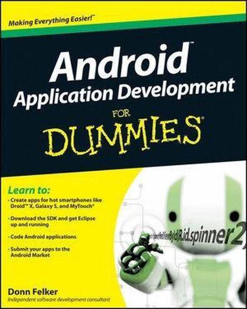 Android Application Development For Dummies 9780470770184, Livres, Livres Autre, Envoi