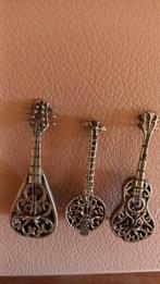 Arpa - Figuur - Set 3 Miniature Strumenti Musicali in