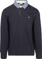Gant Heavy Rugger Shield Polo Navy maat Maat 52/54 (L) Heren, Maat 52/54 (L), GANT, Nieuw, Verzenden