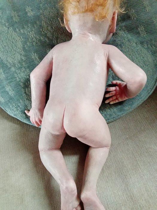 Federica Mancinelli - Poupée Minerva Reborn - Italie, Antiek en Kunst, Antiek | Speelgoed