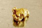 Goud Natuurlijk goudklompje met insluiting (gold nugget)-, Verzamelen