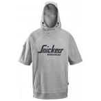 Snickers 2850 sweat-shirt à capuche avec logo à manches