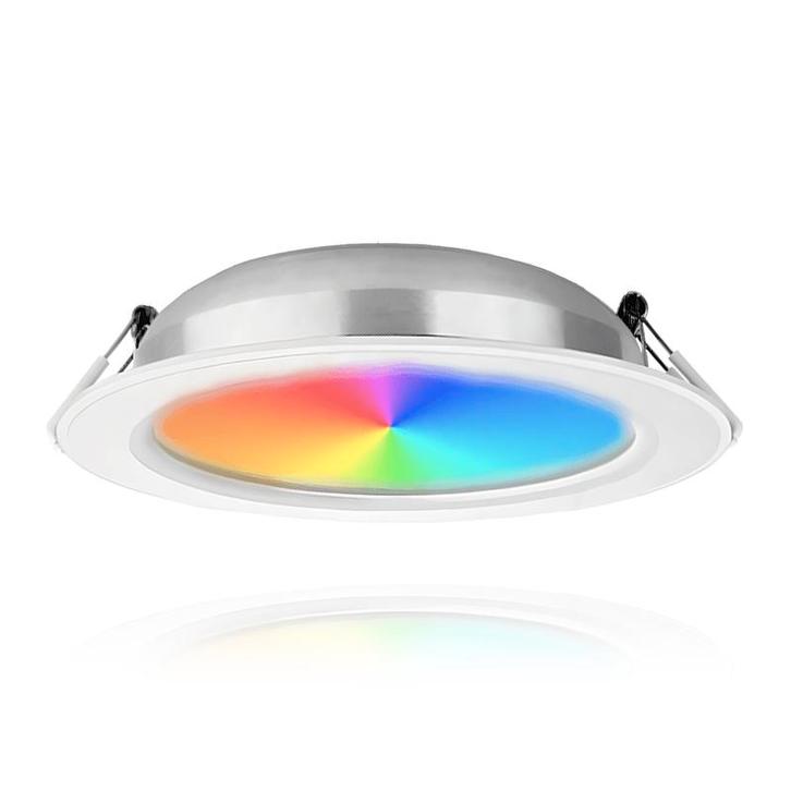 IP44 LED Downlight Mi-Light 6W RGB+CCT, Tuin en Terras, Buitenverlichting, Nieuw, Led, Netvoeding, Verzenden