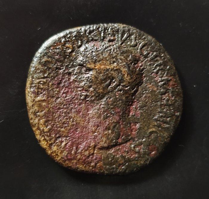 Empire romain. Nero Claudius Drusus († AD 9). Sestertius AD, Postzegels en Munten, Munten | Europa | Niet-Euromunten