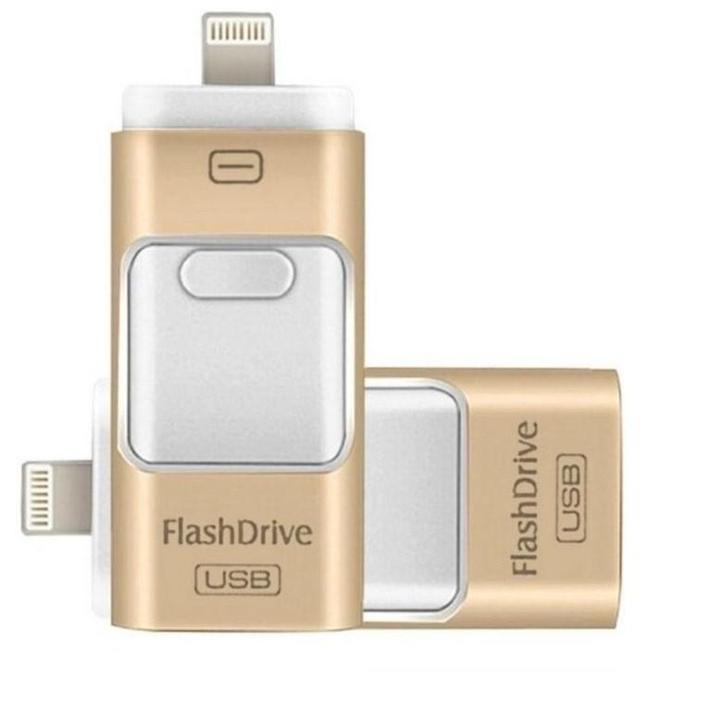 DrPhone Flashdrive 32 GB USB Stick 3 in 1 Flashdrive - OTG, Computers en Software, USB Sticks, Nieuw, Verzenden