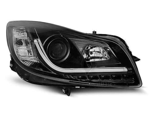 Opel Insignia 2008 tot 2012 LEDtube koplamp unit Black, Autos : Pièces & Accessoires, Éclairage, Envoi