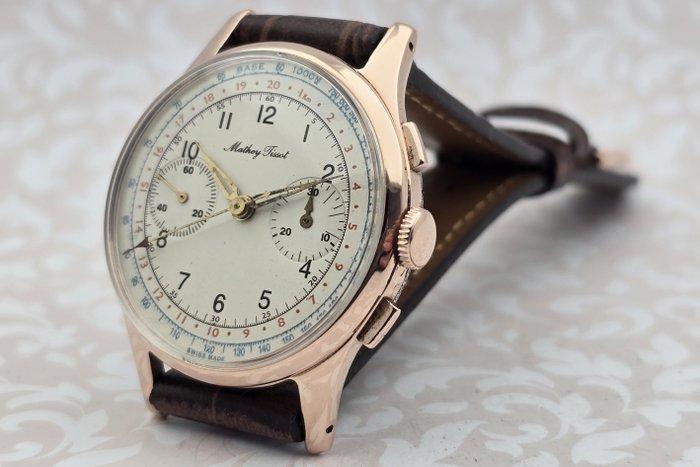 Chronographe Suisse - Mathey Tissot - Cal. Landeron 151 -, Handtassen en Accessoires, Horloges | Heren