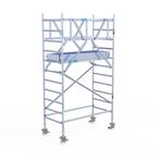 Rolsteiger Original 90x190 4,2m werkhoogte vrijstaand, Doe-het-zelf en Bouw, Steigers, Verzenden, Nieuw, Rolsteiger of Kamersteiger