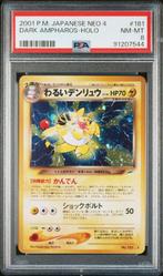 Pokémon - 1 Graded card - Pokemon - Dark Ampharos - PSA 8