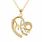 Fako Bijoux - Ketting Mom Hart - Mama Ketting - Hartje -, Verzenden, Nieuw