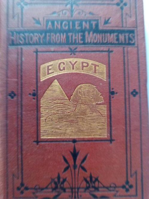 S. Birch - Ancient History from the monuments Egypt: From, Antiek en Kunst, Antiek | Boeken en Manuscripten