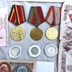 Rusland. Collection of coins and banknotes incl. silv, Postzegels en Munten