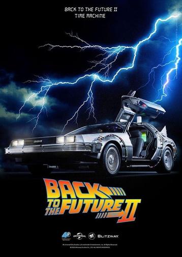 Back to the Future II Premium UMS Vehicle 1/6 Delorean Time beschikbaar voor biedingen