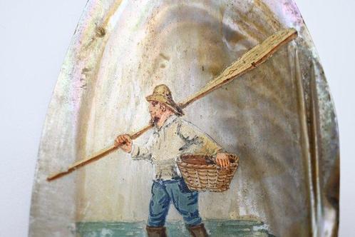 Maritieme objecten (2) - Schelp, Antiek en Kunst, Antiek | Overige Antiek
