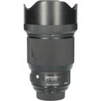 Tweedehands Sigma 85mm f/1.4 DG HSM Art Nikon CM6116, Ophalen of Verzenden, Gebruikt, Overige typen