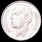 Marokko en België. Hassan II and Albert I. 5 dirham and 20