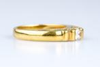 Ring - 18 karaat Geel goud - 0,30ct. tw. Diamant, Handtassen en Accessoires, Ringen, Nieuw