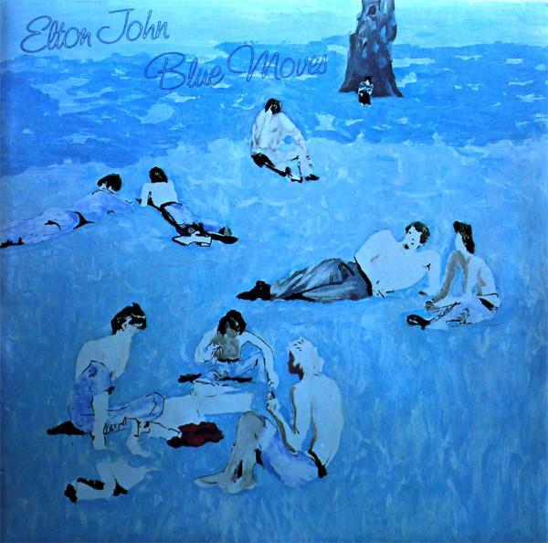 Elton John - Blue Moves, Cd's en Dvd's, Vinyl | Pop, Gebruikt, Verzenden