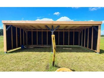 Veiling - Schuilstal geïmpregneerd Douglas 400x500x265cm beschikbaar voor biedingen