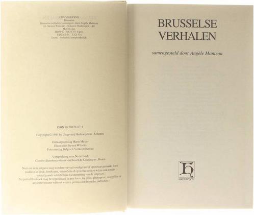 Brusselse verhalen 9789070876074, Livres, Littérature, Envoi