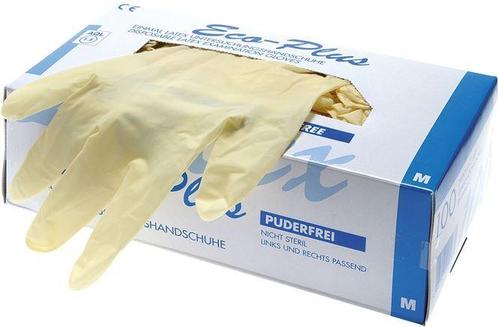 Wegwerphandschoenen Poedervrij Latex Maat M (100 Stuks), Doe-het-zelf en Bouw, Overige Doe-Het-Zelf en Bouw, Verzenden