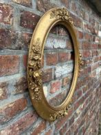 Lijst - 107. Antieke Goud vergulde Ovale Schilderijlijst., Antiek en Kunst