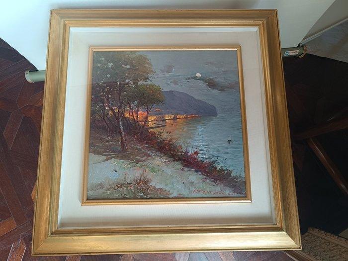 Vittorio Colucci (1935) - Marina, Antiek en Kunst, Kunst | Schilderijen | Klassiek