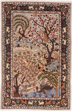 Picturaal Isfahan Meesterwerktapijt - Fijne wol en zijde -, Nieuw