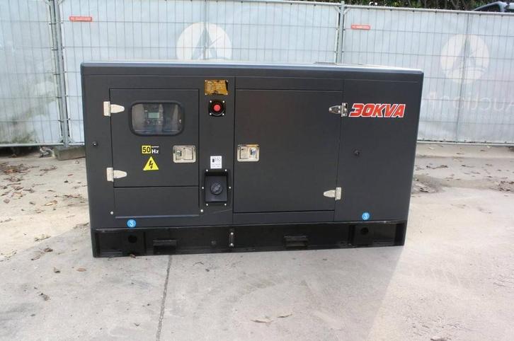 Veiling: Generator Silent Power AG-30 Diesel 30kVA 2025 Nieu, Zakelijke goederen, Machines en Bouw | Aggregaten, Ophalen