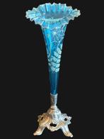 Vase - verre transparent, Étain - Solitario transparent
