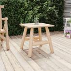 vidaXL Bijzettafel 49x49x50 cm massief vurenhout, Verzenden, Nieuw