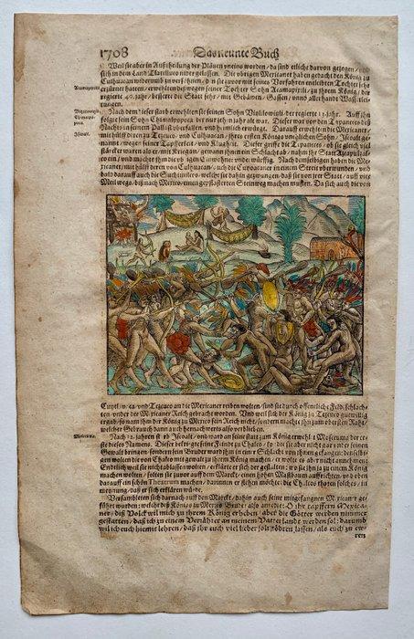 Sebastian Münster - Cosmographia - 1590, Antiek en Kunst, Antiek | Boeken en Manuscripten