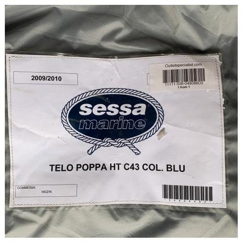 Bieden: Sessa Marine telo poppa HT C43 blue, Watersport en Boten, Bootonderdelen, Ophalen of Verzenden