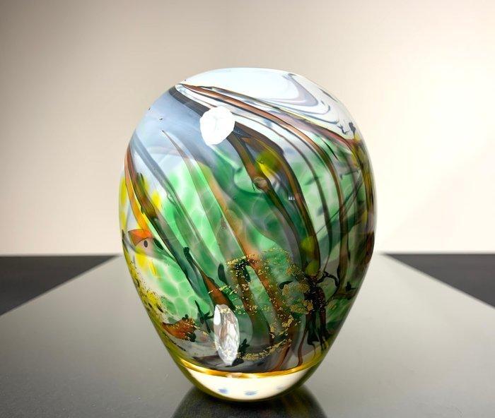 Maxence Parot - Vaas - Vaas met unieke kleuren Opalines en, Antiquités & Art, Art | Objets design