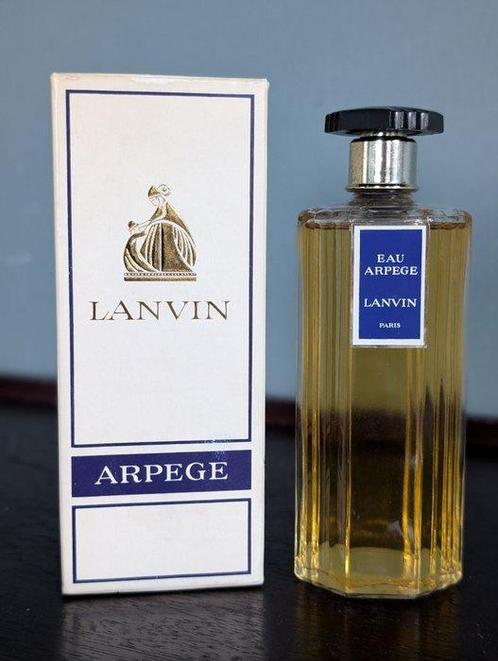 Lanvin - Parfumfles - Kristal, Originele Eau Arpege 1927,, Handtassen en Accessoires, Antieke sieraden