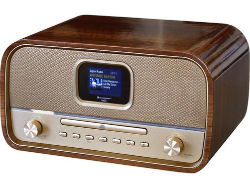 Soundmaster NMCDAB990GOLD - Stereo DAB+/FM-radio, CD-speler,, Huis en Inrichting, Woonaccessoires | Overige, Zo goed als nieuw