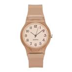 Jelly Horloge voor Dames - Kwarts Uurwerk Silicoon Bandje -, Handtassen en Accessoires, Smartwatches, Verzenden, Nieuw, Stuff Certified®
