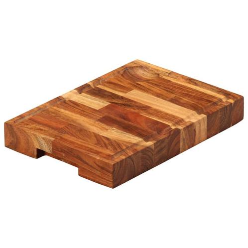 vidaXL Hakblok 30x21x4 cm massief acaciahout, Huis en Inrichting, Keuken | Keukenbenodigdheden, Nieuw, Verzenden