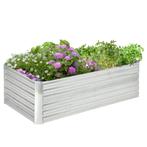 TRUUSK Verhoogd Stalen Plantenbed 180x90x60cm - Stapelbaar -, Verzenden, Nieuw