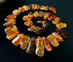 Amber Unieke vintage Baltische amber ketting- 63 g