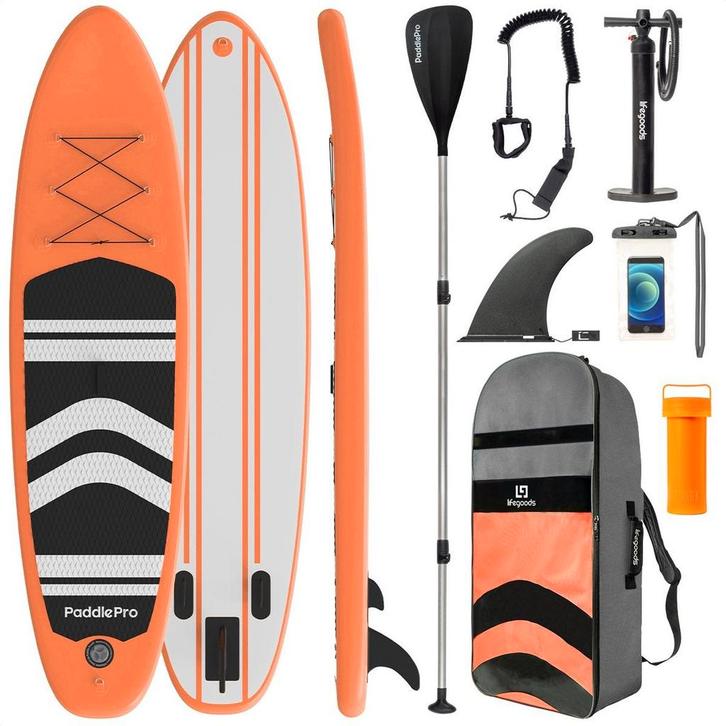 2dekans | LifeGoods SUP Board - Opblaasbaar Paddle Board -, Watersport en Boten, Suppen, Ophalen of Verzenden