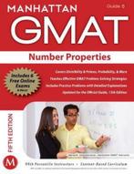 Manhattan GMAT Number Properties, Guide 5 9781935707653, Boeken, Verzenden, Gelezen, Manhattan Gmat