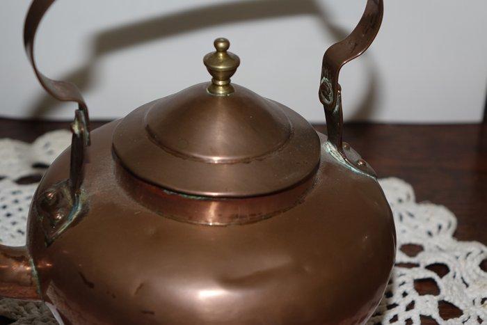 Kookpan - Koper - Roodkoperen waterketel, Antiek en Kunst, Antiek | Keukengerei