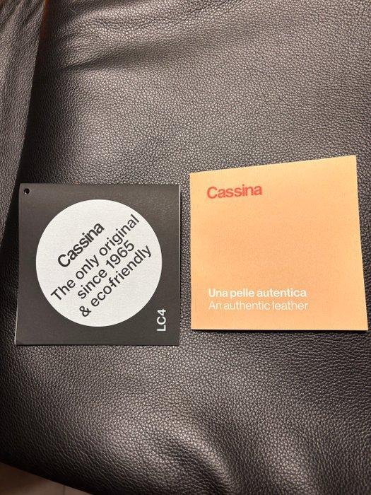 Cassina - Le Corbusier - Fauteuil - LC4 - Leder - Alleen, Antiquités & Art, Antiquités | Meubles | Chaises & Canapés