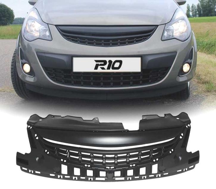 Calandre Pour Opel Corsa D 2011-2014 Noir, Auto-onderdelen, Carrosserie, Verzenden